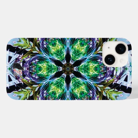 Pods Kaleidoscope Case-Mate iPhone Case (Achterkant (horizontaal))