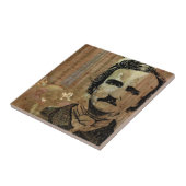 Poe Collage Tegeltje (Zijkant)