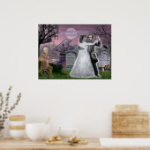 Poe en Annabel Lee Eternally Poster (Keuken)