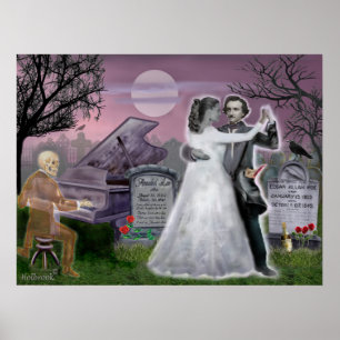 Poe en Annabel Lee Eternally Poster