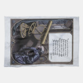 Poe "Evenor Star" Art Victorien Poésie Serviette d (Horizontal)