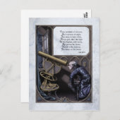 Poe "Evenor Star" Steampunk Victorian Carte postal (Devant / Derrière)