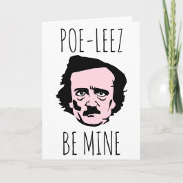 Poe Leez Be Mine Valentijn Feestdagen Kaart