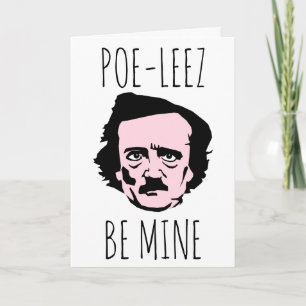 Poe Leez be Mine Valentijn Feestdagen Kaart