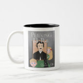 Poe-Mok omhoog Tweekleurige Koffiemok (Links)