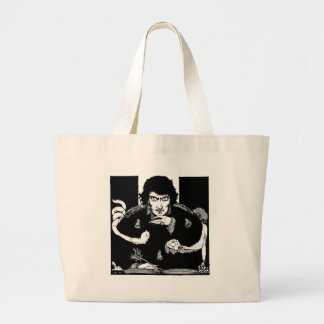 Poe Portrait Grote Tote Bag