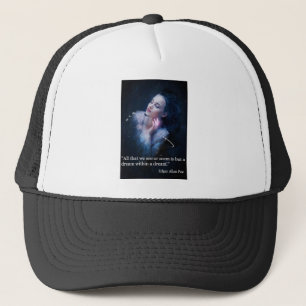 Poe quote op dromen trucker pet