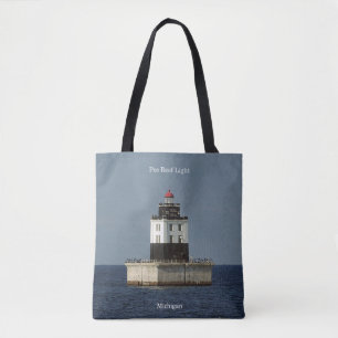 Poe Reef Light over de hele canvas tas