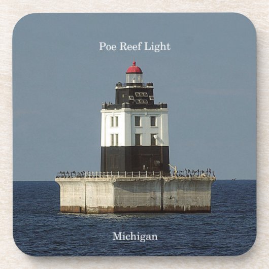 Poe Reef Light set 6 dessous de verre en plastique (Devant)
