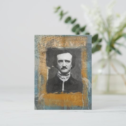 Poe Remixed Briefkaart (Staand voorkant)