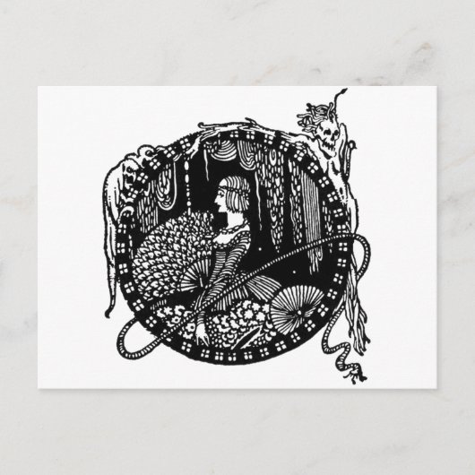 Poe Vignette 8 Briefkaart (Voorkant)