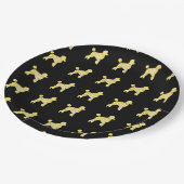 POEDEL BLING PAPIEREN BORDJE (Gekanteld)