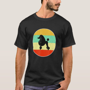 Poedel Continental Clip Hond Mam Papa Liefde R T-shirt