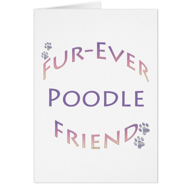 Poedel Furever (Voorkant)