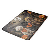 Poedel Halloween Spooky Badmat (Gekanteld)