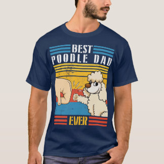 Poedel Hond En Papa Hand Aan Hand Beste Poedel Pap T-shirt
