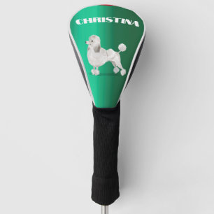 Poedel Hondenliefhebber groen persoonlijk Golfheadcover