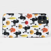 Poedel in het park Case-Mate iPhone case (Achterkant (horizontaal))