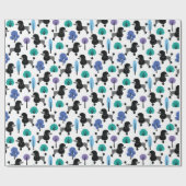 Poedel in het park Wrapping Paper Cadeaupapier (Vlak)