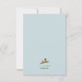 Poedel Legacy of Love Note Kaart (Achterkant)