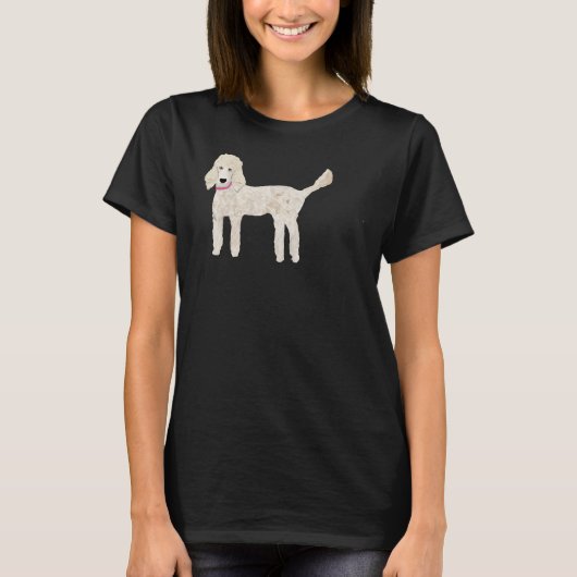 Poedel Long T-shirt (Voorkant)