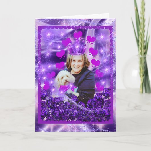 Poedel mama Happy Moederdag Kaart (Voorkant)