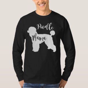 Poedel Mama profiel van Poedel Hond Mam Gift T-shirt