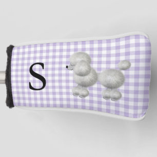  Poedel met Monogram Putter Hoesje Golfheadcover