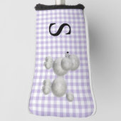  Poedel met Monogram Putter Hoesje Golfheadcover (Draai 90)