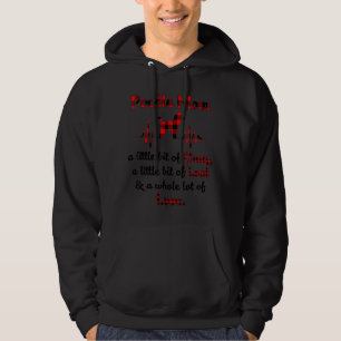 Poedel Moeder een beetje gek luid & een hele lo Hoodie