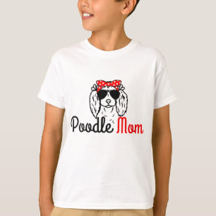 Poedel Moeder  Grappig Schattige Hondenpoedel Mama T-shirt
