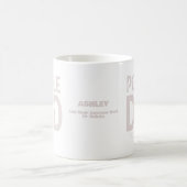 poedel papa hond papa cadeau koffiemok (Center)