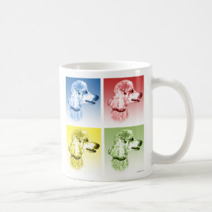 Poedel Pop Kunst Koffiemok