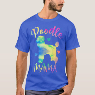 Poedel Shirt Poedel Mama Shirt Kleurrijke Poedel M