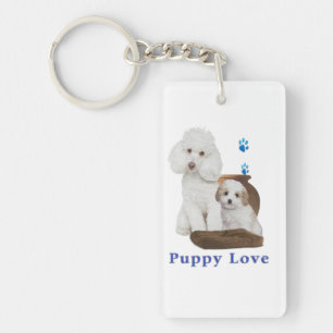 poedel sleutelhanger