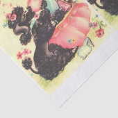  poedel voor decoupage tissuepapier (Detail)