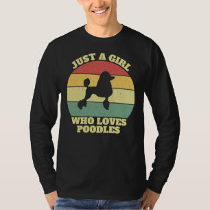 Poedel voor meisjes t-shirt
