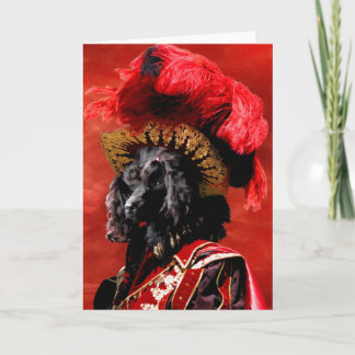 Poedel Wenskaart Adel Honden Gift Kaart