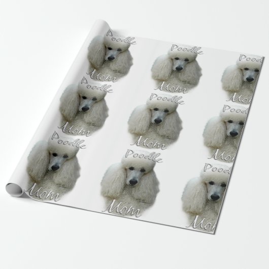 Poedel (wht) Mam 2 Cadeaupapier (Uitgerold)