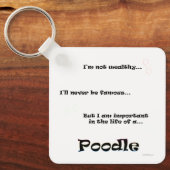 poedelleven sleutelhanger (Voorkant)