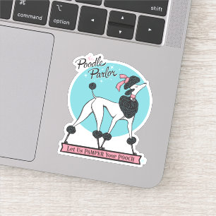 poedelsalon sticker