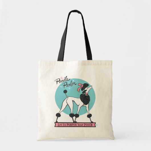 poedelsalon tote bag (Voorkant)