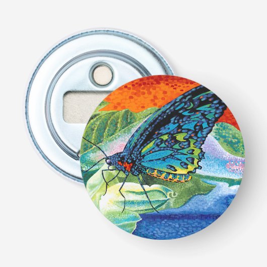 Poeder-Butterfly II Button Flesopener (Voorkant)