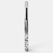 Poeder op de heuvel // Zwart-wit Case-Mate iPhone Case (Achterkant/links)