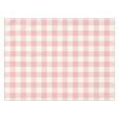 Poeder Roze Gingham / Buffalo Check Tablecloth Tafelkleed (Voorkant (Horizontaal))