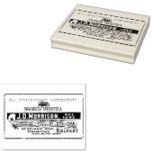 Poeder Tarantula apotheek label Rubberstempel (Gestempeld)