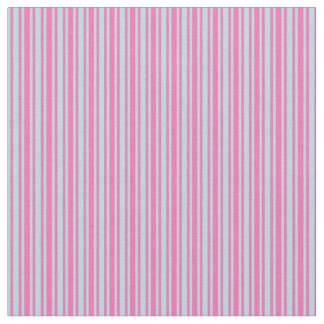 Poederblauwe en hete roze gekleurde lijnen stof
