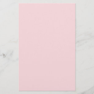 Poederroze effen kleur briefpapier
