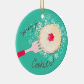 Poedersuiker jam koekje kerst ornament (Rechts)