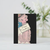 poel Happy Birthday Briefkaart (Staand voorkant)